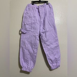 Forever 21 Lavender Cargo Pants